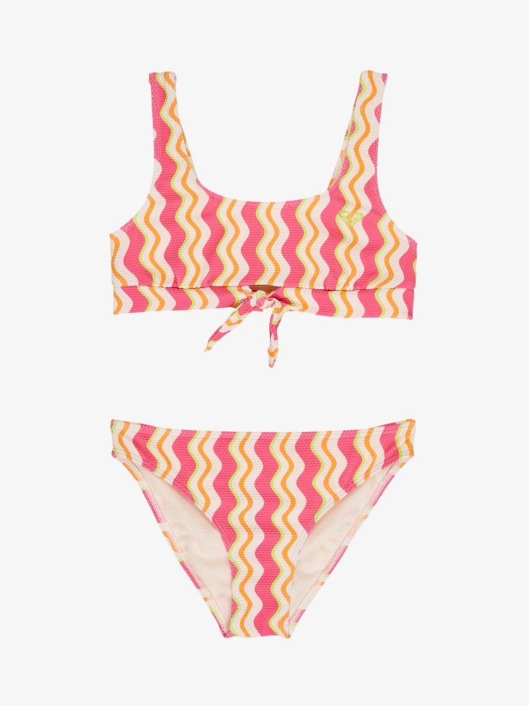 Roxy Bold Waves Crop Top Bikinis Set - Gambar 1 dari 2