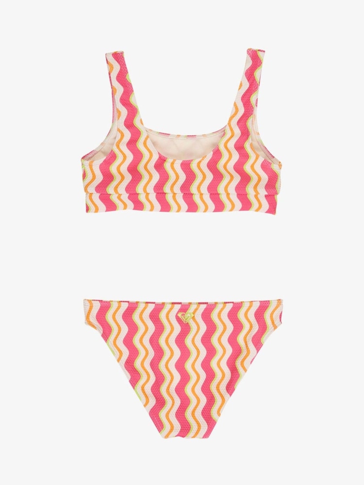 Roxy Bold Waves Crop Top Bikinis Set - Gambar 2 dari 2