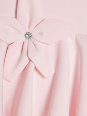 River Island Pink Asymmetric Scuba Dress - Image 4 of 4