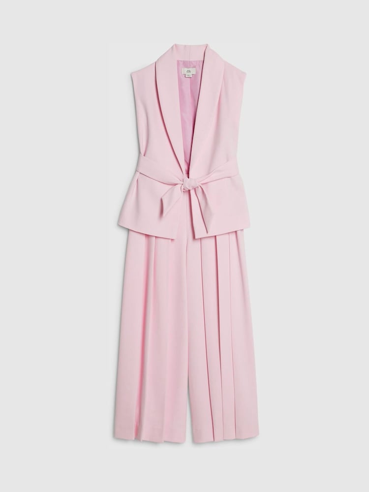 Set aus ärmellosem Blazer & Faltenhosen von River Island - Bild 1 von 5