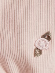 River Island Pink Collared Romperset - Image 3 of 4