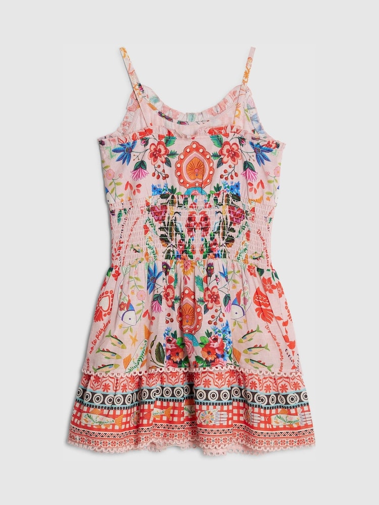 River Island Red Mexicana Cami Mini Dress - Image 2 of 4
