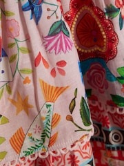 River Island Red Mexicana Cami Mini Dress - Image 3 of 4