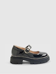 River Island Patent Chunky Mary Jane Shoes - Afbeelding 1 van 5