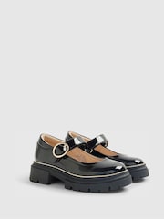 River Island Patent Chunky Mary Jane Shoes - Afbeelding 2 van 5
