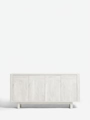 White Arches Mango Wood Effect Large Sideboard - Image 2 of 4