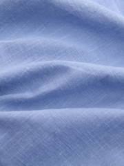 Blue Lace Detail Short Sleeve Blouse - Image 3 of 3