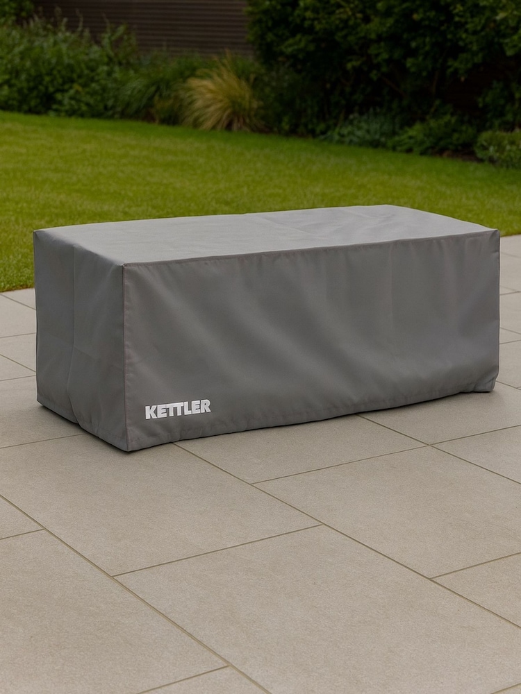 Kettler Grey Charlbury Small Protective Garden Furniture Bench - Image 1 of 4