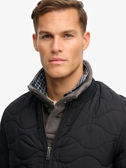 Superdry Black Military Liner Jacket - Image 3 of 6