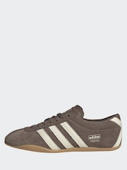 adidas Originals Brown/Cream Tokyo Trainers - Image 2 of 9