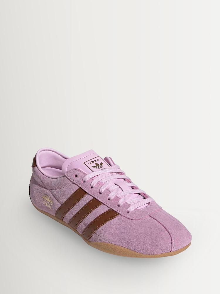 adidas Originals Lilac Purple Tokyo Trainers - Image 1 of 8