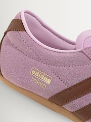 adidas Originals Lilac Purple Tokyo Trainers - Image 6 of 8