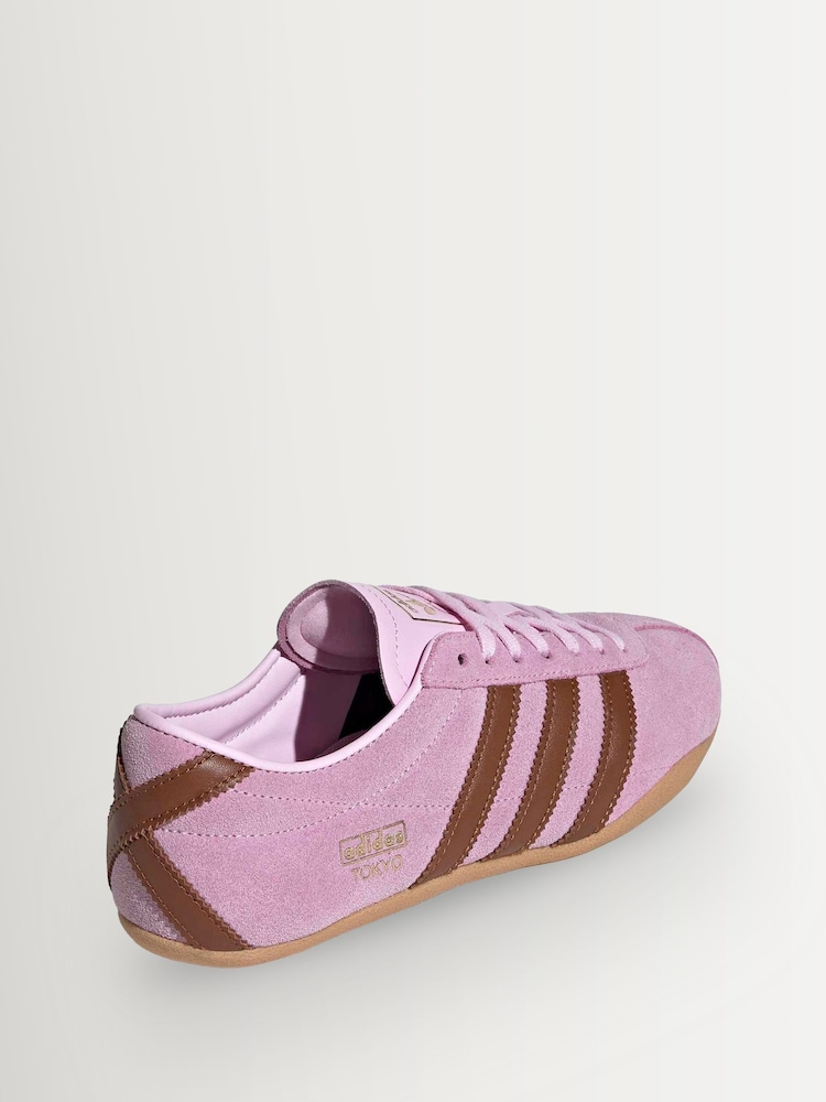 adidas Originals Lilac Purple Tokyo Trainers - Image 8 of 8