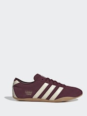 adidas Originals Maroon Red Tokyo Trainers - Image 2 of 10