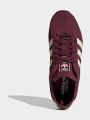 adidas Originals Maroon Red Tokyo Trainers - Image 6 of 10