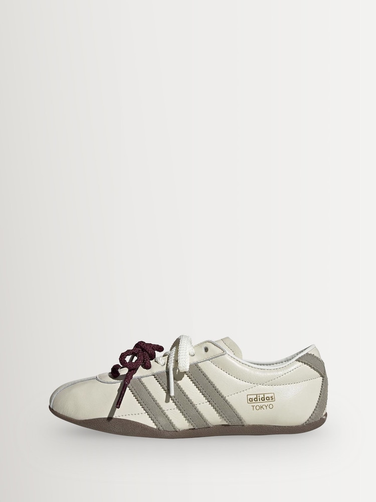 adidas Originals White Tokyo Trainers - Image 10 of 10