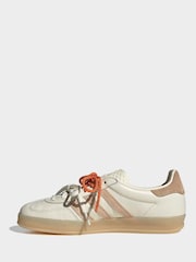adidas Originals Cream Gazelle Indoor Trainers - Image 8 of 9
