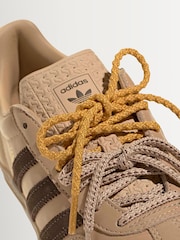 adidas Originals Beige Gazelle Indoor Trainers - Image 7 of 9