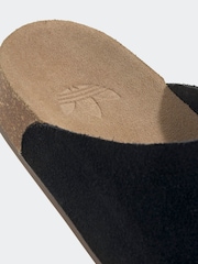 adidas Originals Black Adimule Slippers - Image 7 of 10