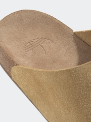 adidas Originals Beige Adimule Sliders - Image 6 of 11
