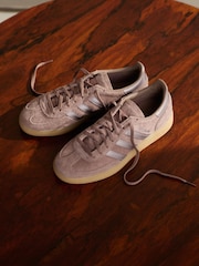 adidas Originals Brown Handball Spezial Trainers - Image 1 of 10