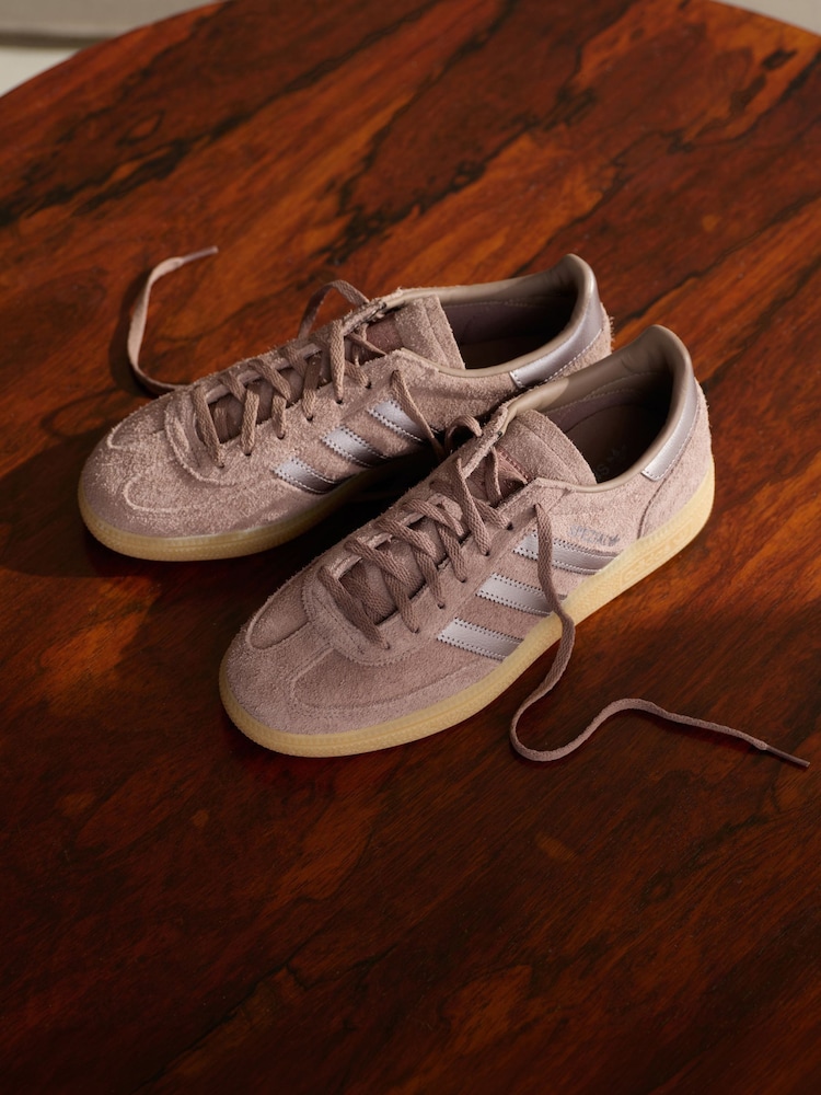 adidas Originals Brown Handball Spezial Trainers - Image 1 of 10 adidas Originals Brown Handball Spezial Trainers - Image 1 of 10