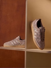 adidas Originals Brown Handball Spezial Trainers - Image 2 of 10