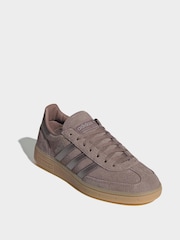 adidas Originals Brown Handball Spezial Trainers - Image 3 of 10