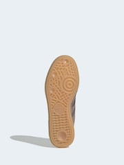 adidas Originals Brown Handball Spezial Trainers - Image 5 of 10