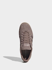 adidas Originals Brown Handball Spezial Trainers - Image 6 of 10