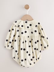 Punto monocromático - Baby Romper And Tights 2 Piece Set (0mths-2yrs) - Imagen 2 de 6