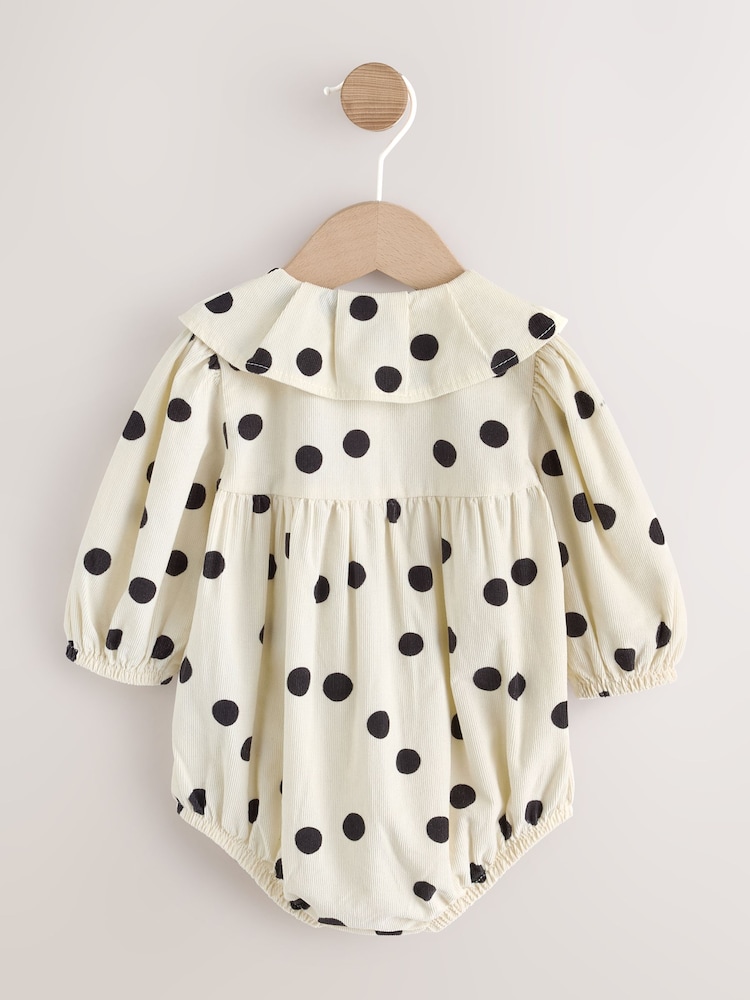 Punto monocromático - Baby Romper And Tights 2 Piece Set (0mths-2yrs) - Imagen 2 de 6 Punto monocromático - Baby Romper And Tights 2 Piece Set (0mths-2yrs) - Imagen 2 de 6