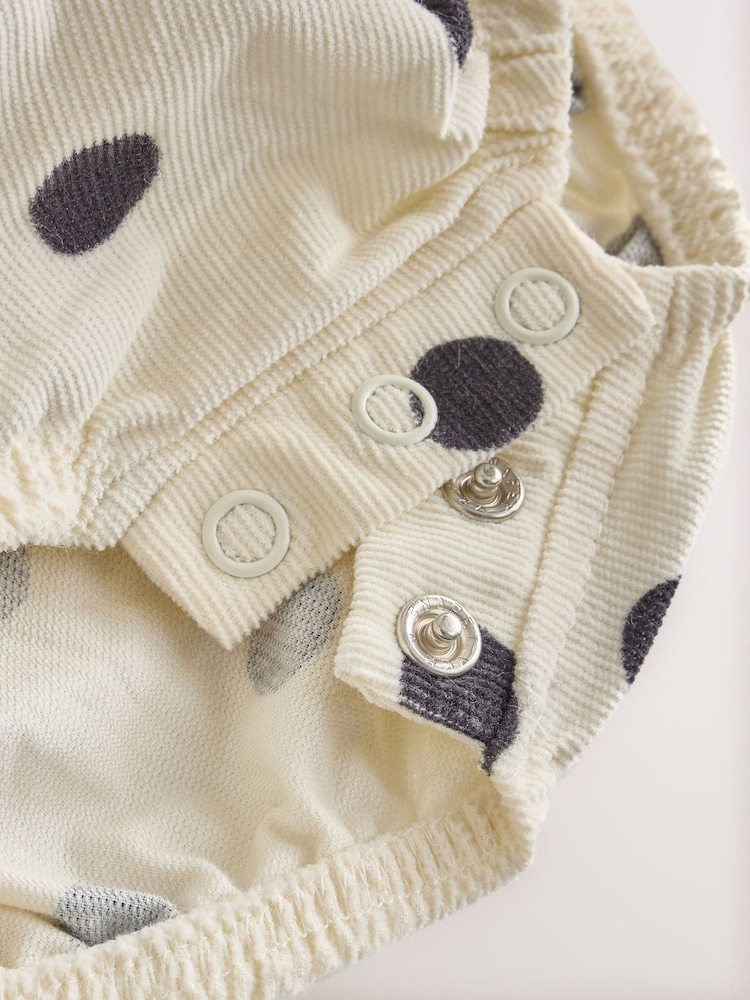 Punto monocromático - Baby Romper And Tights 2 Piece Set (0mths-2yrs) - Imagen 6 de 6 Punto monocromático - Baby Romper And Tights 2 Piece Set (0mths-2yrs) - Imagen 6 de 6