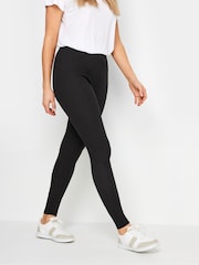 Long Tall Sally Black Ribbed Leggings - Image 2 of 5