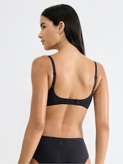 Melns - Sloggi ZERO Feel Pure THE UP Push Up Bra - Attēls 2 no 6