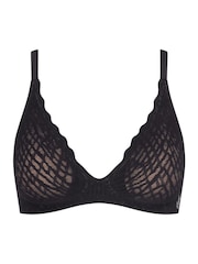 Melns - Sloggi ZERO Feel Bliss THE UP Bra - Attēls 5 no 6