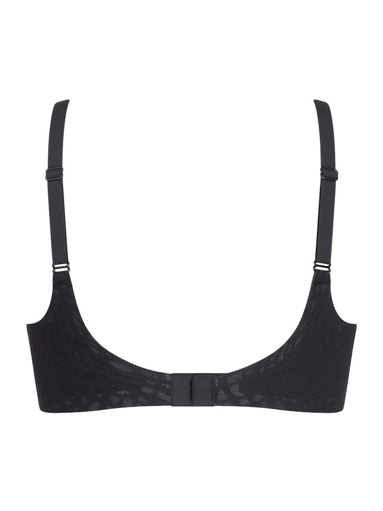 Melns - Sloggi ZERO Feel Bliss THE UP Bra - Attēls 6 no 6