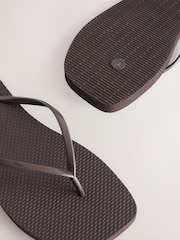 Čokoladno smeđa - Japanke s kvadratnim vrhom - Slika 10 od 10