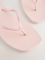 Qızılgül - Kvadrat Ayaqlı Flip flop - 9şəkildən 7 şəkil