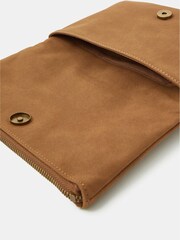 Accessorize Brown Fold Over Zip Western Cross-Body Bag - Image 2 of 2