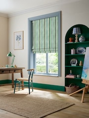 Bluebellgray Seaglass Seaside Stripe Made to Measure Blinds - Image 2 of 6