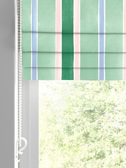 Bluebellgray Seaglass Seaside Stripe Made to Measure Blinds - Image 3 of 6