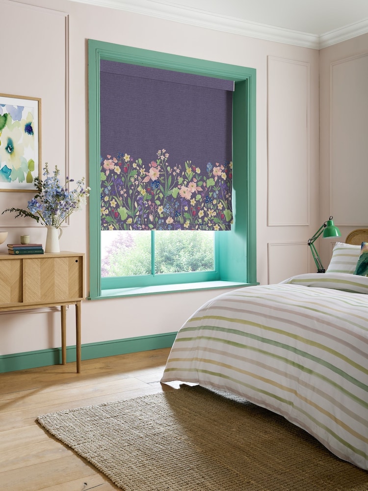Bluebellgray Midnight Berneray Made to Measure Blinds - Image 2 of 6