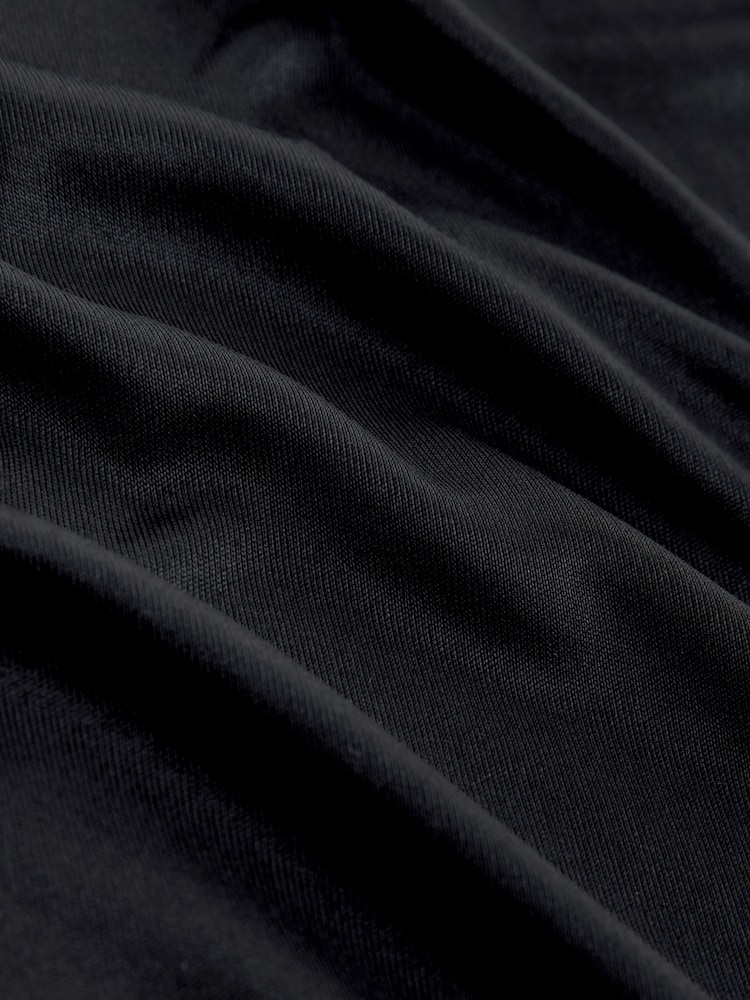 Black Short Microfibre Comfort Slip Skirt - Image 5 of 5 Black Short Microfibre Comfort Slip Skirt - Image 5 of 5