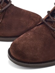 Moda in Pelle Light Brown Wide Fit Bezzy Lace Up Casual Boots - Image 4 of 4