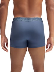 Under Armour Grey Performance Tech 6inch Boxers 3 Pack - Image 3 of 5