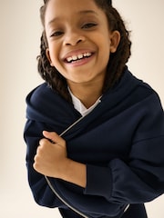 Azul marino - Zip Through Hoodie And Leggings Set (3-16yrs) - Imagen 3 de 10