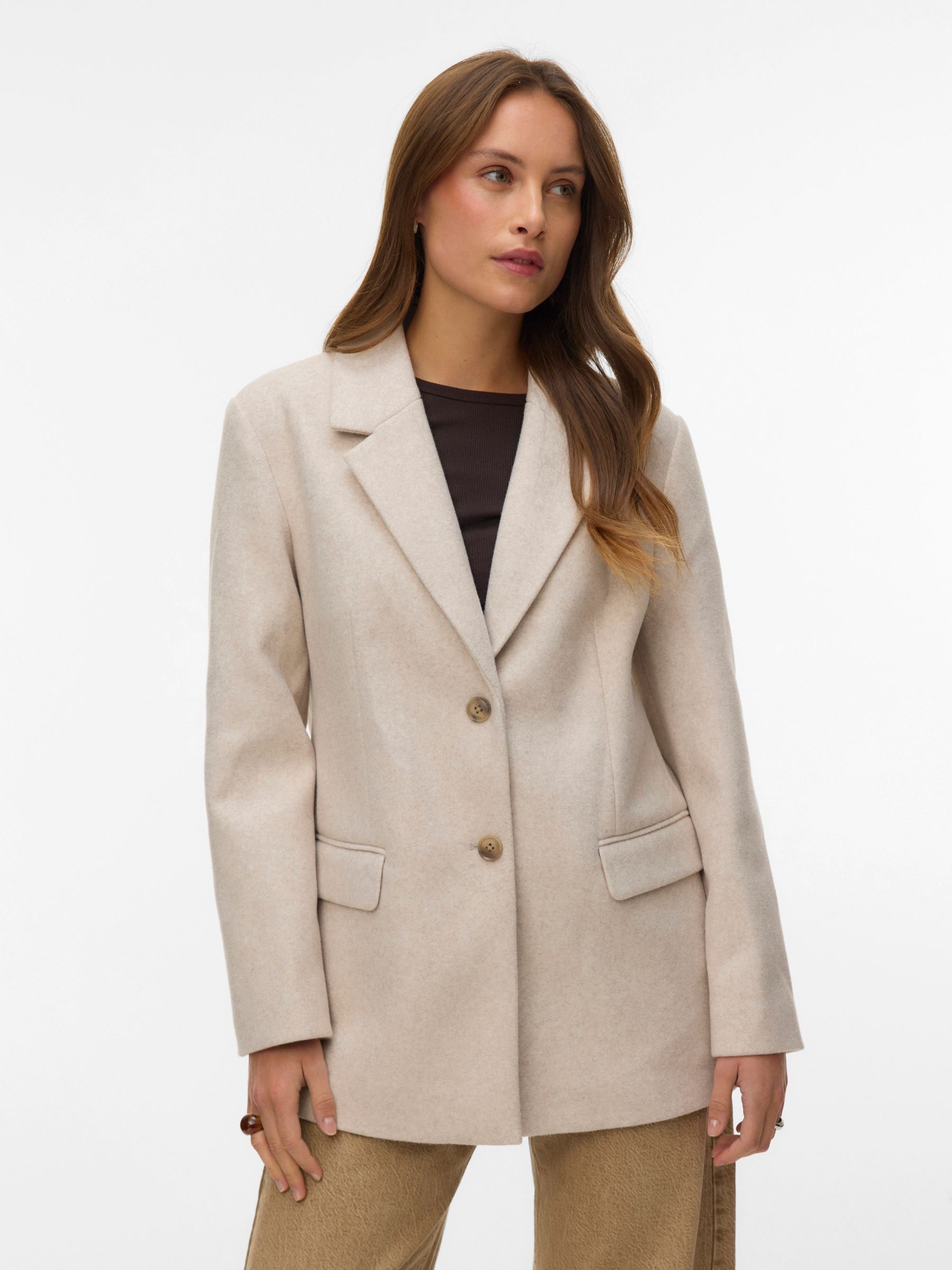 Next：日本 VERO MODA ルーズ フェルト ブレザー from Next Japan