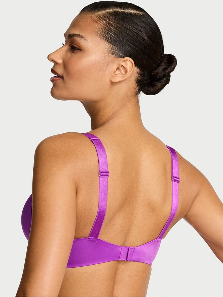 Victoria's Secret Gum Drop Purple Push Up Shine Strap Bra - Image 2 of 2 Victoria's Secret Gum Drop Purple Push Up Shine Strap Bra - Image 2 of 2