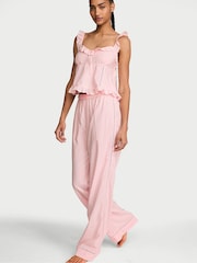 Victoria's Secret Angel Pink Polka Dot Cami Long Pyjamas Set - Image 2 of 3